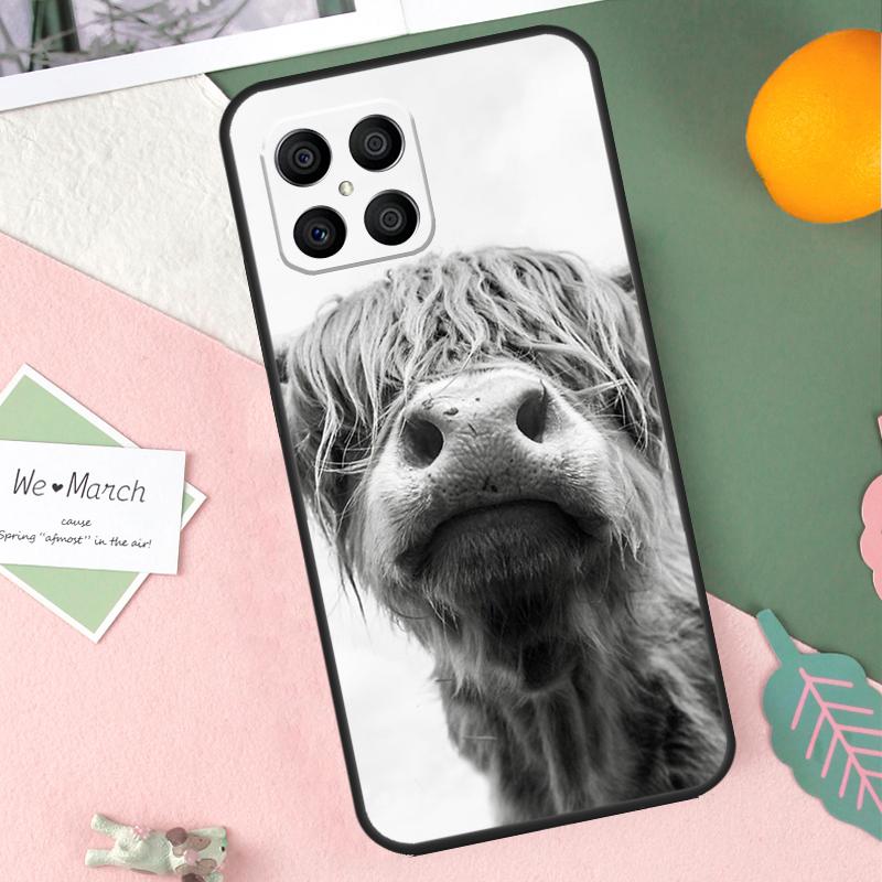 Highland Cows Case For Honor 200 Lite 50 70 90 X9b X9a X8b X8a X8 X9 X9c Honor Magic 7 Pro 5 6 Lite Cover