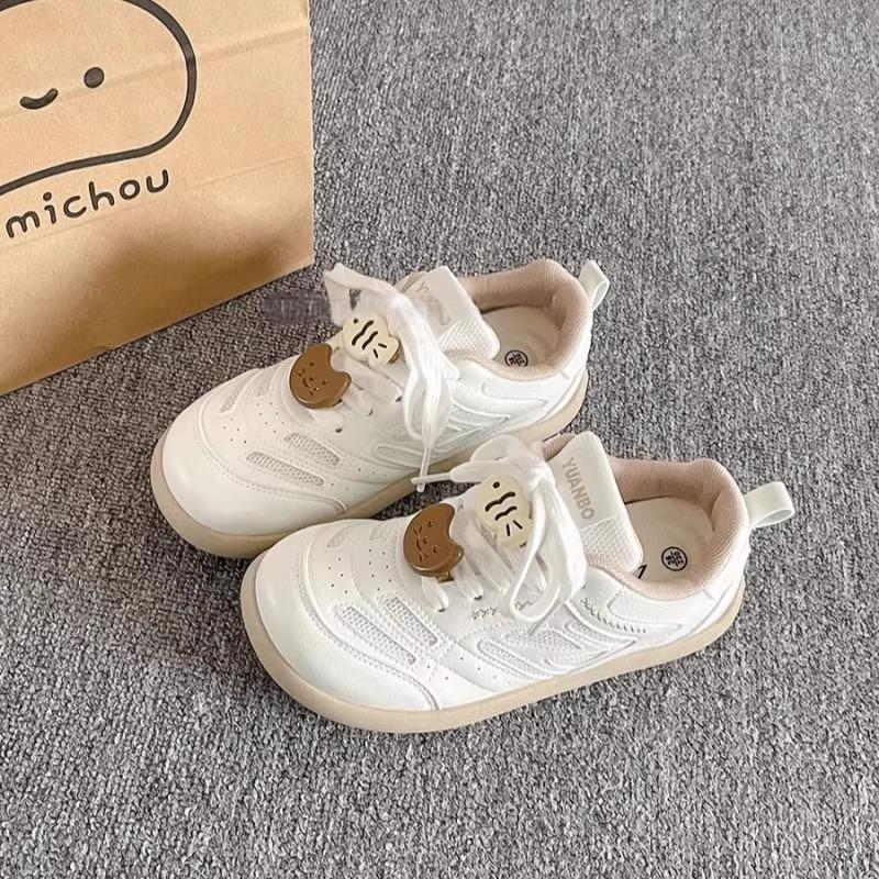 Korean Version of Casual Board Shoes Women's 2025 New Spring and Summer Thick-soled High-value White Shoes Versatile Student Moral Training Shoes