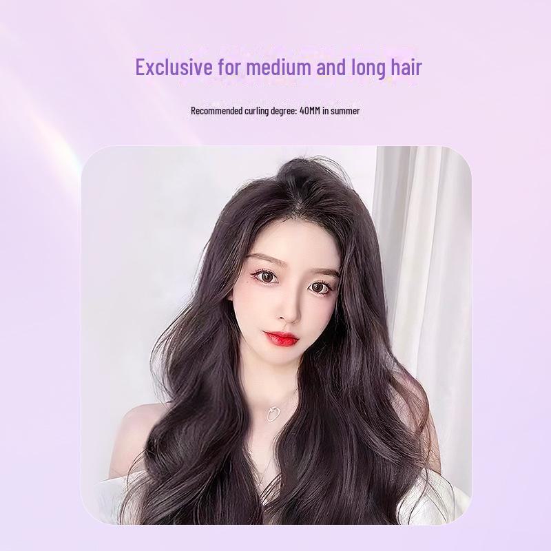 40mm Large Curling Iron with Negative Ion for Long-Lasting Waves