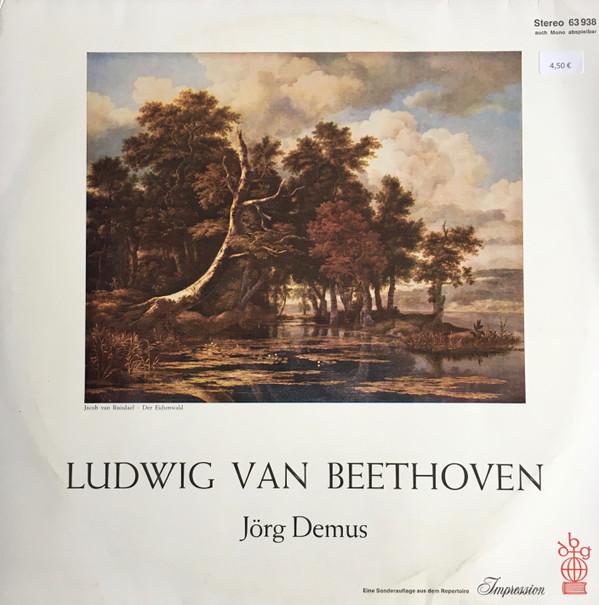 

LP Record JRG DEMUS LUDWIG VAN BEETHOVEN Klaviersonate CMoll Op. 111 Klav 63938 Deutsche BuchG Germany Classical Used