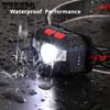 Led Induction Headlight Strong Light Rechargeable Headwear Night Running Fishing Mini Cob Small Head Lamp