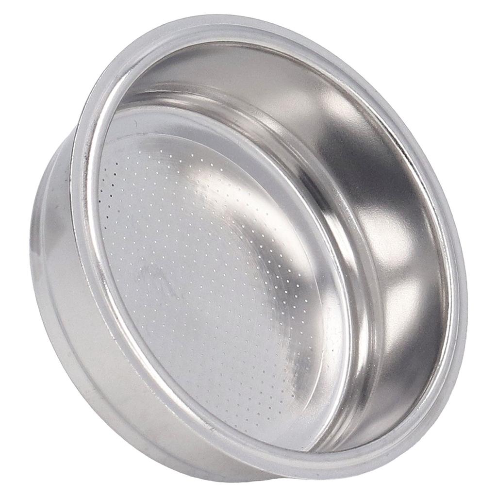 51mm Poröser Kaffeefilterkorb Edelstahl Einlagiger Kaffeefilterbecher für Kaffeezubehör