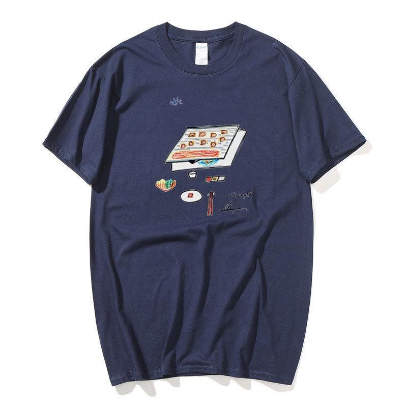 Support Singer Group Graffiti Peripheral Harajuku Printing Fashion Men'S And Women'S T-Shirts Top Short Sleeves