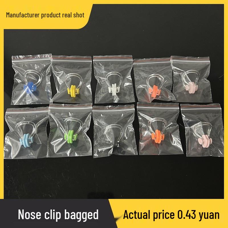 Nose Clip & Waterproof Silicone Earplugs for Swimming - Universal Fit for Adults & Children