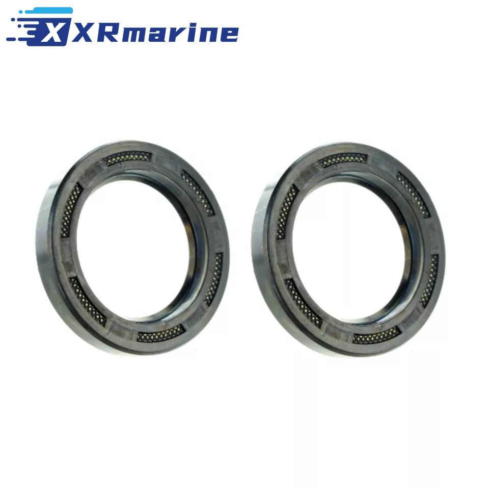 2 Pcs 93101-30M17-00 Oil Seal for Yamaha Outboard 75 90 115 150 175 200 225 HP Motor 93101-30M17 93101-30002 Sierra 18-0266 2 pcs 93101-30M17