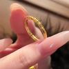 Nezha Qiankun Ring Sense Creative Ring Retro Gold Pattern Bracelet Ring