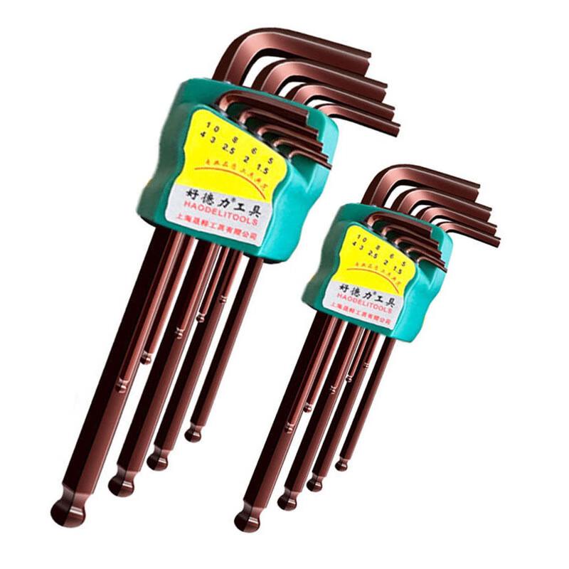 BeiYou Ball-End Hex Key Wrench Set CN plug (adapter included)