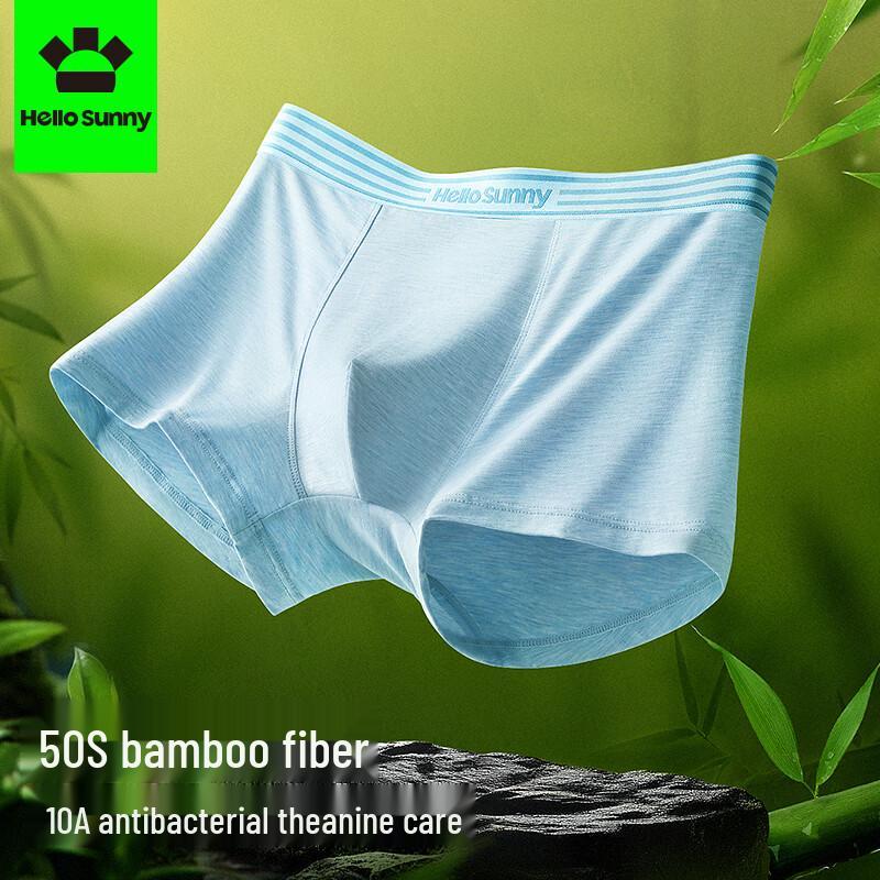 

Здравствуйте, мужские боксеры-брифы Hello Sunny из бамбукового волокна, мультиупаковка 3XL (160-180 lbs)