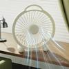 Mini Desktop USB-Ventilator mit ergonomischem Griff Hohe Windzirkulation für Innen- und Außengebrauch