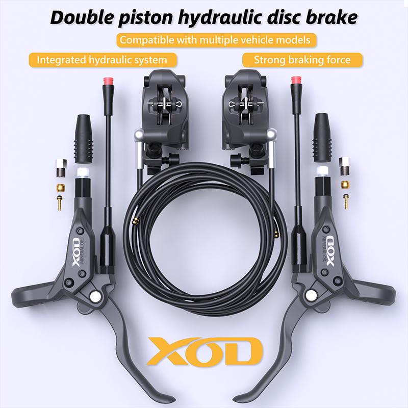 XOD H800/H880 Elektrische Scooter Hydraulische Schijfrem voor KUKirin G2 Master G2 Ultra G2 PRO 2025 Elektrische Scooter Hydraulische olie b