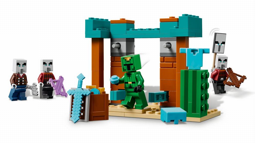 Lego 21267 Minecraft - Pustynny Patrol Złosadników
