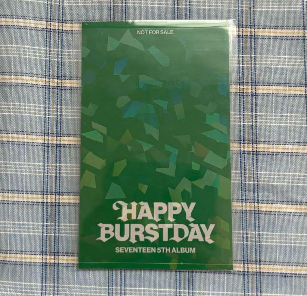 [USED] Seventeen Wonwoo HAPPY BURSTDAY Lakidro