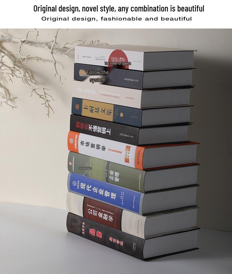 Xianci Chinese Office Decorative Fake Book for Study or Shop Display