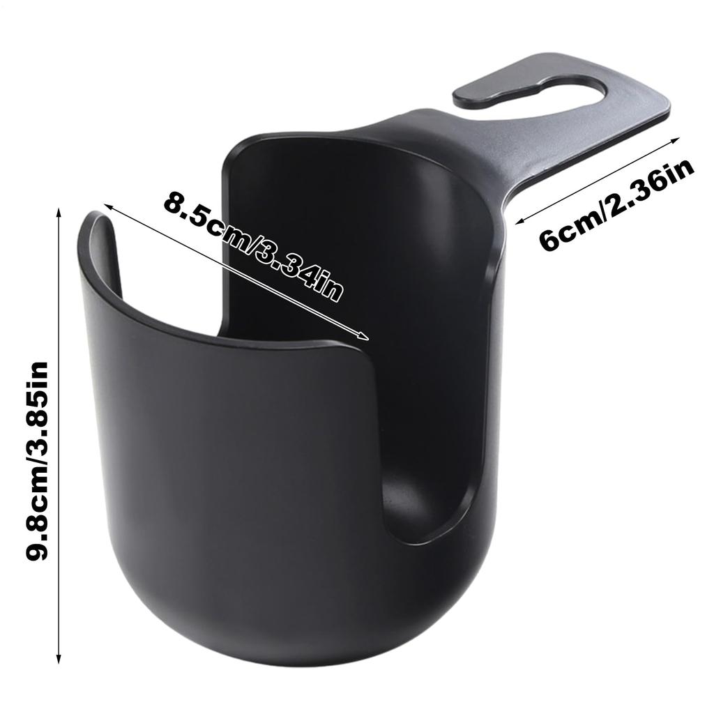 Backseat Cup Holder - Easy To Hang Headrest Cup Holder | Multifunctional Backseat Organizer