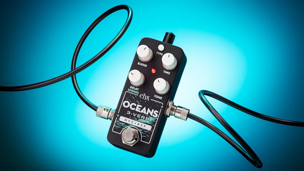 PICO OCEANS REVERB Reverb Guitar Effector ELECTRO-HARMONIX 3-VERB MULTI-FUNCTION