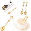 Crown Bar Dessert Tool Souvenir Stirring Scoop Coffee Spoon Tableware Tea Spoon Kitchen Supplies