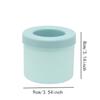 1PC - Silicone Ice Cup Ice Block Mold Cylinder Ice Grid Silicone Food Grade Ice Block Mold