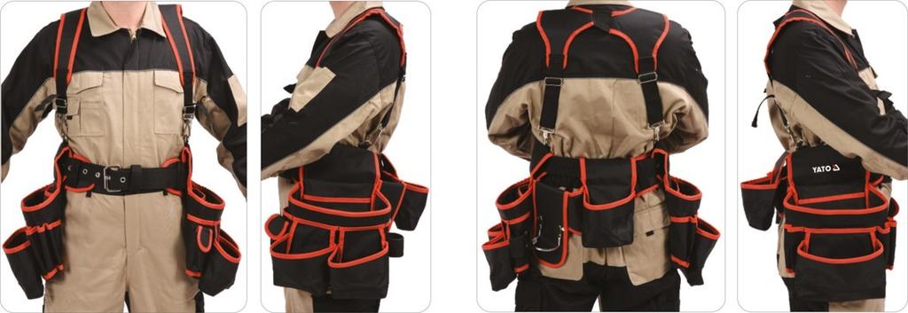 YATO TOOL BELT WITH HARNESS YT-74070