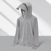 UPF 50+ Eisseide Sonnenschutz-Hoodie - UV-Schutz Radjacke für Männer & Frauen