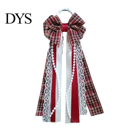 Boho Boot Embellishments 1 Pair Ribbon Bow Charms, Plaid Cowboy Charms Western Accessories with Faux Pearls Lace Ribbons, Women Boots for Cowgirl