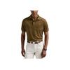 Polo Ralph Lauren Logo Slim Fit Short Sleeve Polo Shirt Men tops Brown 710704319-172