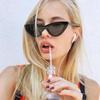Vintage Sunglasses Woman Sexy Retro Small Cat Eye Sun Glasses Eyewear For Women Lens Shades