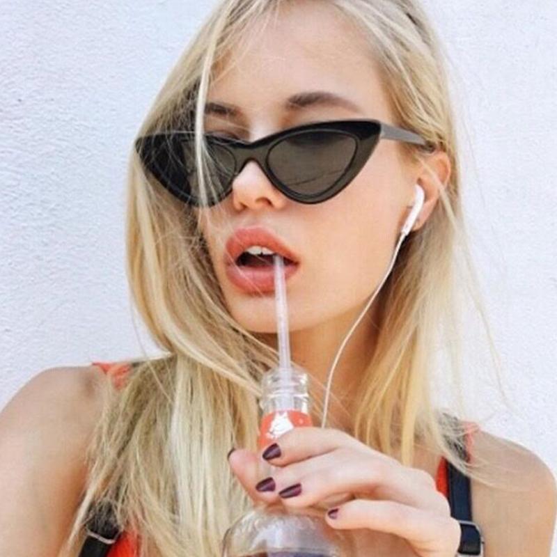 Vintage Sunglasses Woman Sexy Retro Small Cat Eye Sun Glasses Eyewear For Women Lens Shades