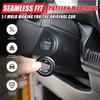 Black Engine Start Stop Button Cover Switch Trim for Ford Ranger +