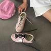 Retro Round Head Color Matching Versatile Lace-up Flat-soled German Training Shoes 2025 New Stars Old Small Dirty Shoes Sports Board Shoes