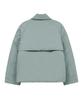 Ironyporno Whiteline 86-Iro299 Padded Collar Raglan Oversized Padded Jacket Mint