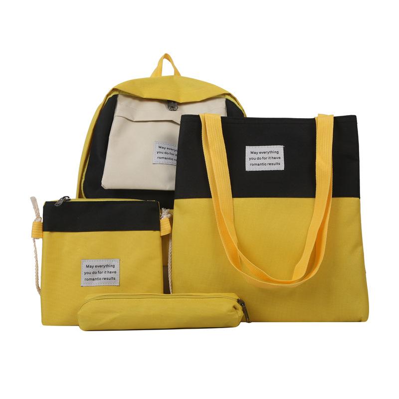 

Новый комплект рюкзаков большой емкости для отдыха, модная дорожная сумка, школьный рюкзак для школьников