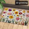 VIKAMA Schöner Garten Teppich Kleeblatt Fußmatte 2D Willkommensmatte Badezimmer Teppich Für Schlafzimmer Teppich Für Wohnzimmer Haus De