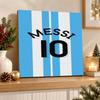 Lionel Messi Diamantmalerei Set 5D Vollbohrer DIY Diamantmosaik Wandkunst Heimdekoration
