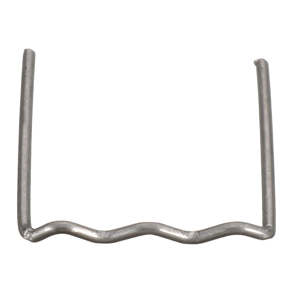 2 Set Silver Stainless Steel Hot Staples Welding Rods Welding Staples Wave Flat for Plastic Welding Hot Stapler Staples