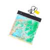Outdoor Waterproof Map Plastic Bag Valve Bag Transparent Map Case Hold Bag