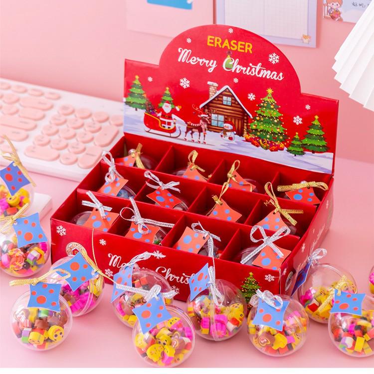 New Year & Christmas Creative Gifts for Kids - Practical Stationery & Decorations for School Rewards and Kindergarten Prizes.