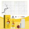 1 Set Adeziv pentru Repararea Fisurilor în Plăci Ceramice Kit Multifuncțional pentru Repararea Plăcilor din Porțelan Piatră Granit Marmură Pastă de Reparare pentru Glazură Ceramică