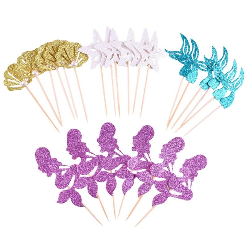 Efficient Cake Decors 4/6 Interchangeable Designs Premium Cardstock Party Essential Quick Assembly For Treat Displays