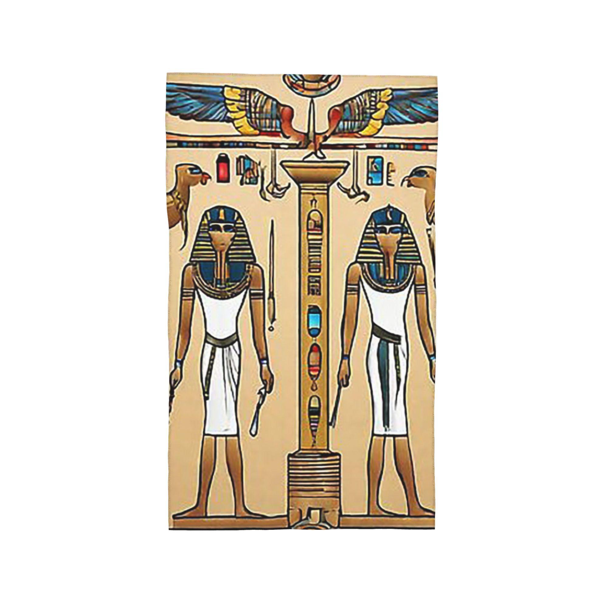 

Anubis Egyptian God Soft Face Towel Quick Dry Pool Bath Cotton Towels Absorbent Quick W40*H60(CM)