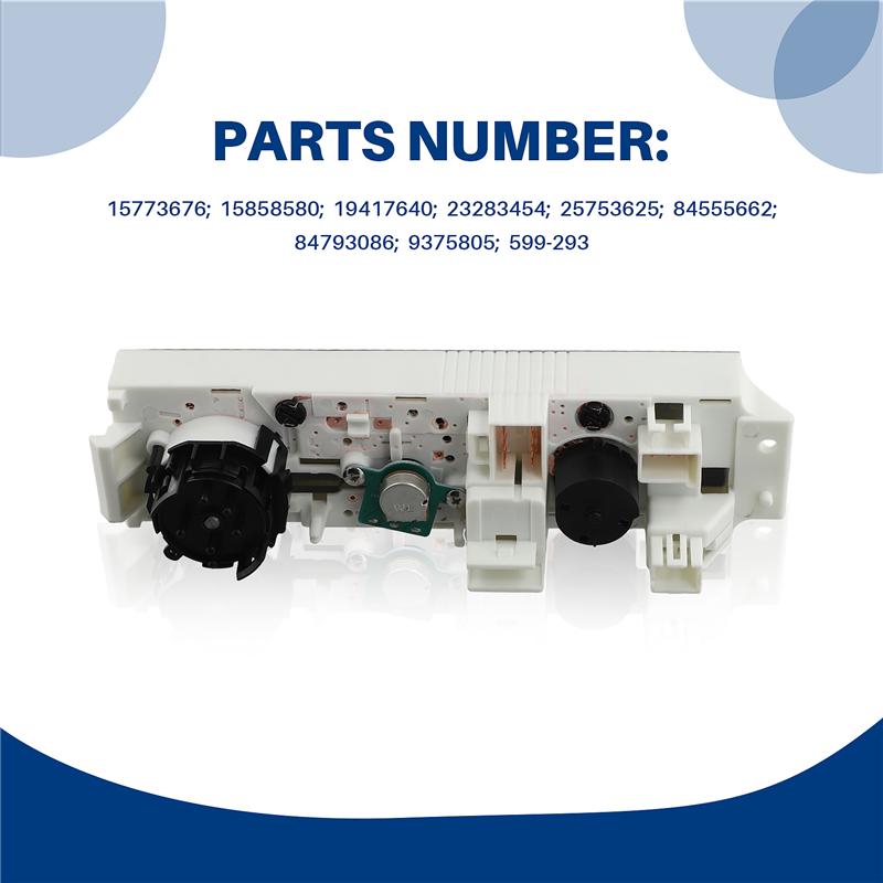 599-293 Car Temperature Control Switch Climate Control Module For Select /GMC Models