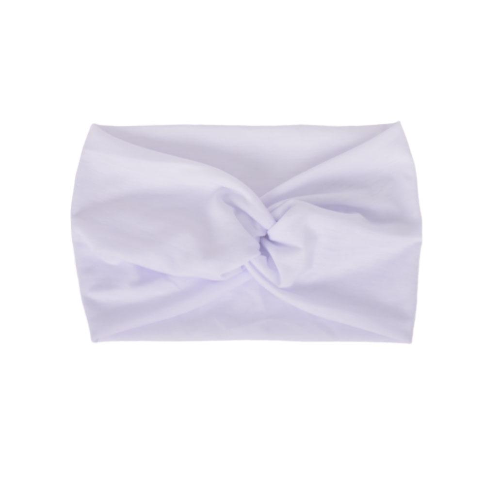 Faixa de cabeça elástica de ioga boêmia europeia e americana – acessório esportivo de cabelo com estampa cruzada de aba larga para mulheres