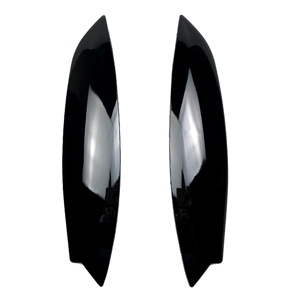 Vehicle Enhancement GTI R Headlight Cover ABS Car Accessory Car Modification Easy Installation Lightweight Design