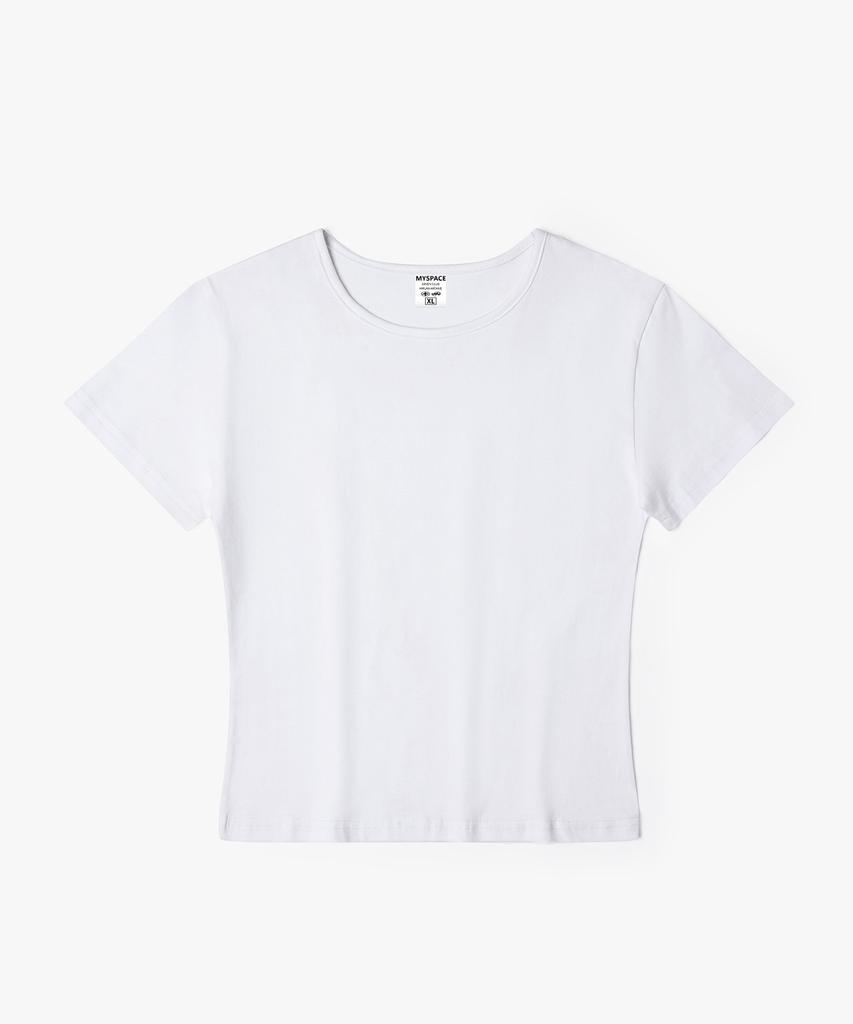 Hilukaakaibeu Hiruka Signature Cotton Slim Fit Short Sleeve T-Shirt
