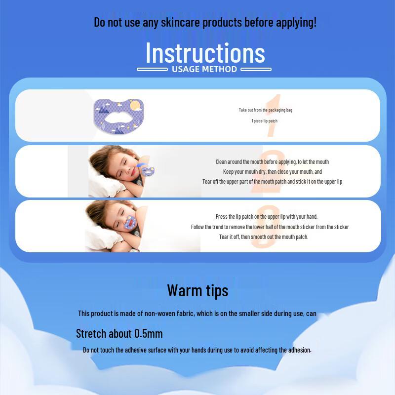 Little Deer Mom Mouth Breathing Correction Patches