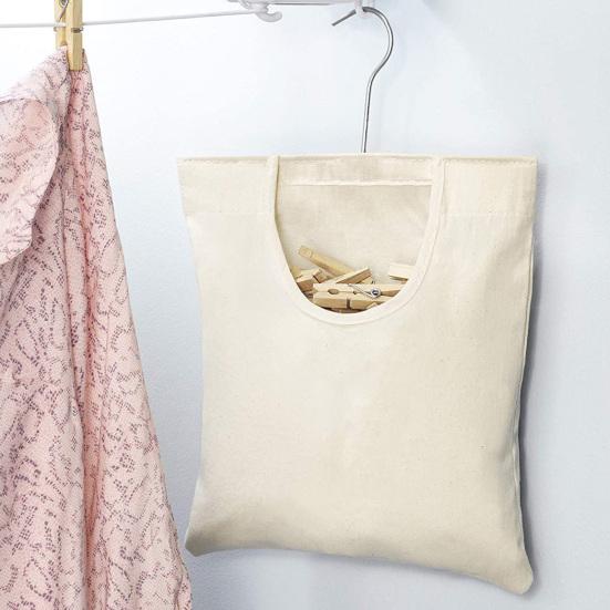 

Полезная сумка для хранения прищепки Многоцелевой сплошной цвет Экономия пространства