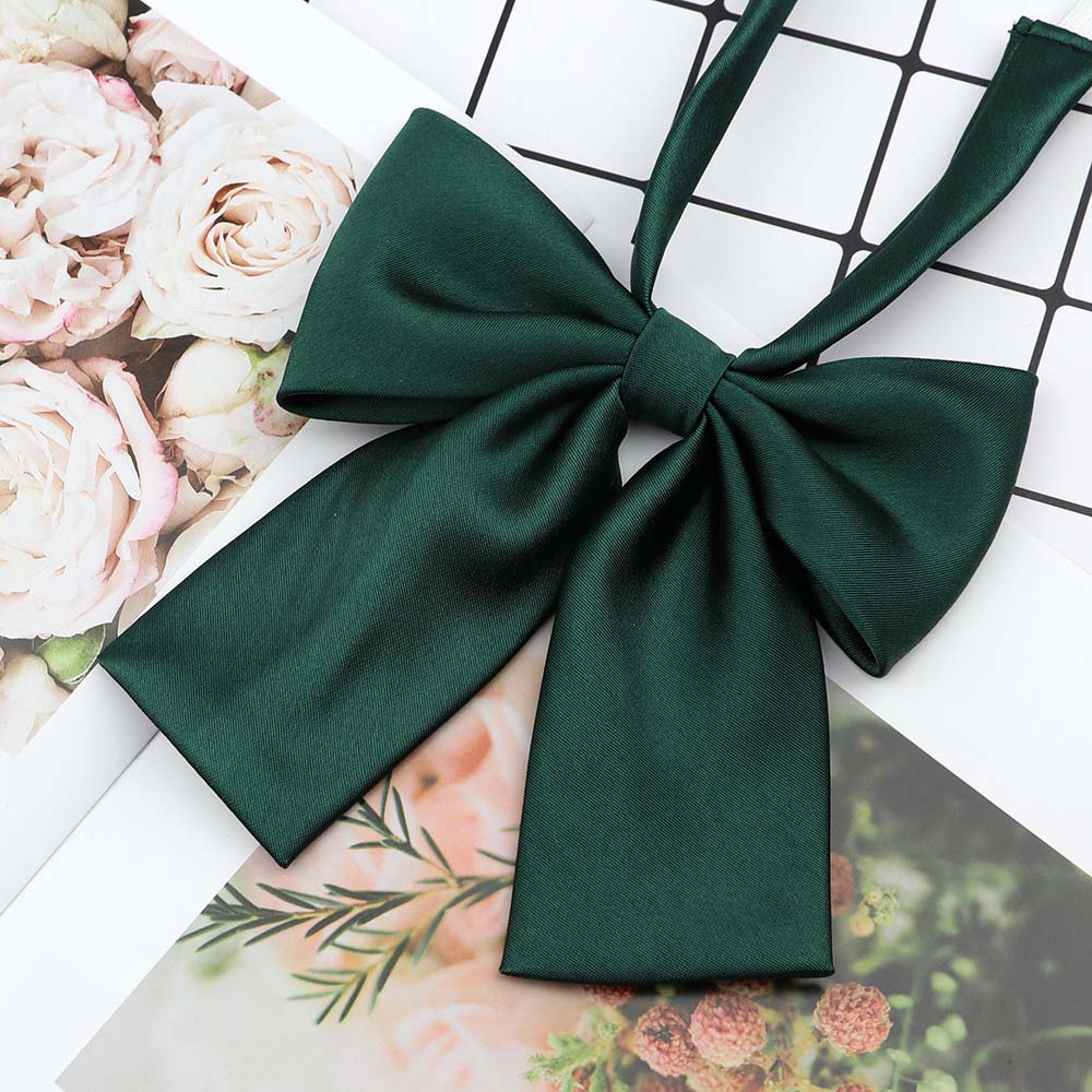 Perfect Match Colorful Women‘S Shirts Bowtie Ladies Girl School Wedding Party Bowknot Pink Bule Black Classic Butterfly Knot Suits Accessories