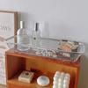 Stainless Steel Mesh Fruit Basket Rectangular Wire Storage Tray Easy Clean Draining Tray For Kitchen Vegetable Washing