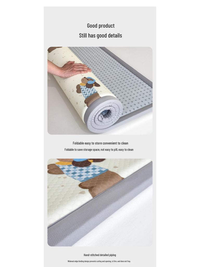 Ice Bean Soft Cool Tatami Mattress for Bedrooms, Dorms, and Single Person Rentals.