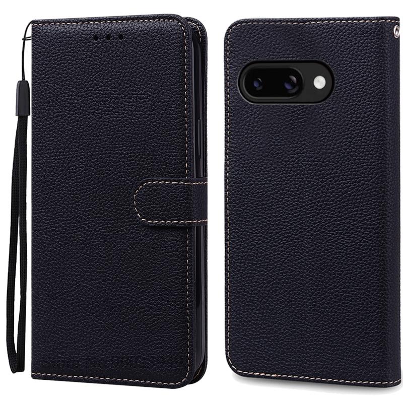 For Google Pixel 9A Case Flip Leather Wallet Cover For Google Pixel 9A Case Book Phone Cover Coque Fundas Capa