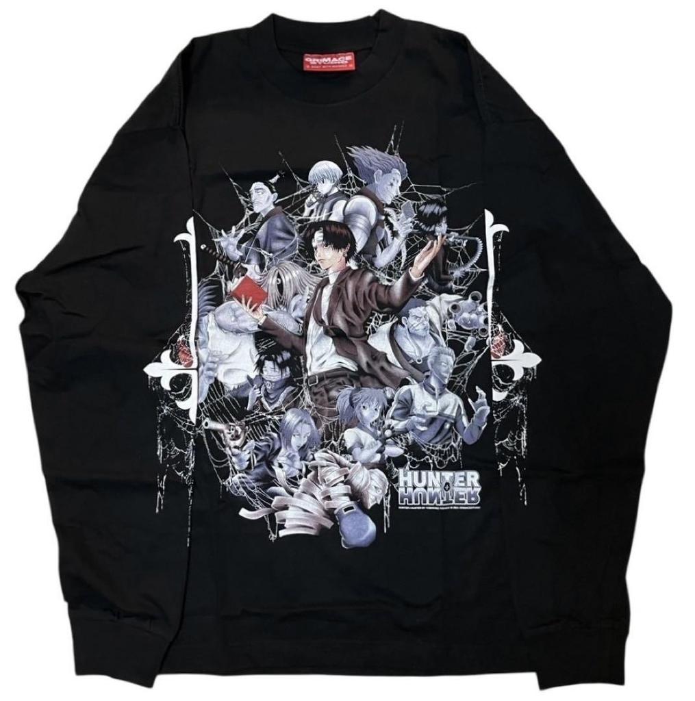 [USED] Rare HUNTER×HUNTER Phantom Troupe Black Long T-Shirt
